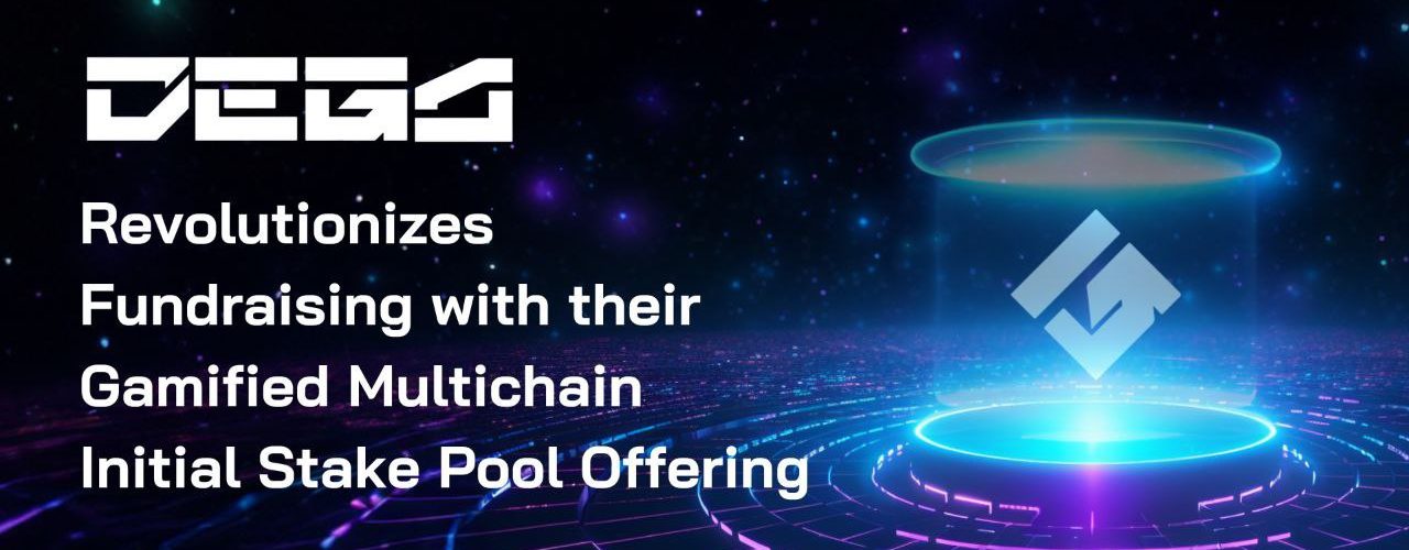 DEGA Revolutionizes Fundraising with their Gamified Multichain Initial Stakepool Offering