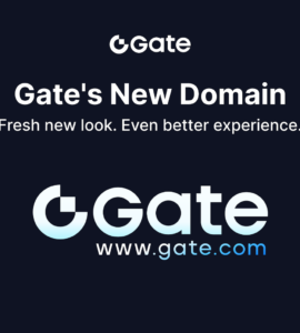 Gate Introduces Brand New Domain Gate.com and Brand Logo, Advancing Toward the "Next-Generation Crypto Exchange"