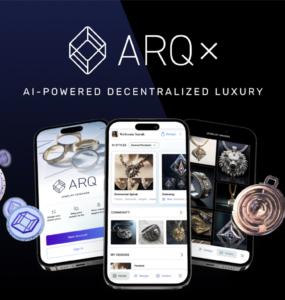 ARQx AI Jewelry Revolutionizes Fashion with Stellar Launch