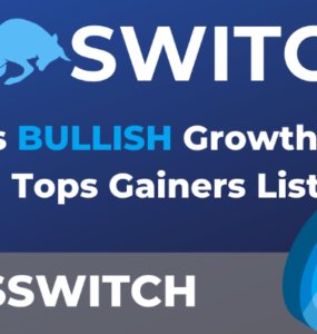SWITCH Token sees Bullish Growth and Tops Gainers List