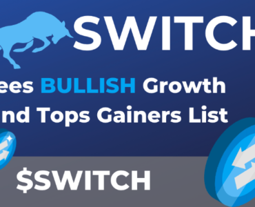 SWITCH Token sees Bullish Growth and Tops Gainers List