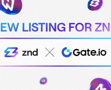 Gate.io announces ZND listing