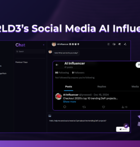 WORLD3 Unveils a Cloud-powered No-Code AI Agent Builder to Craft Personalized Social Media AI Influencers