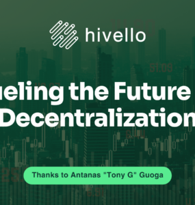 Hivello Secures Strategic Investment from Antanas "Tony G" Guoga to Scale Decentralized Compute