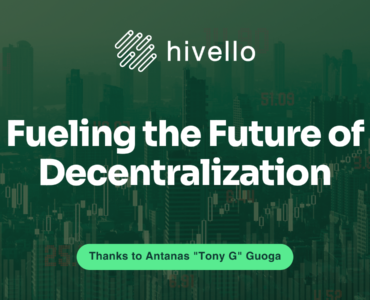 Hivello Secures Strategic Investment from Antanas "Tony G" Guoga to Scale Decentralized Compute