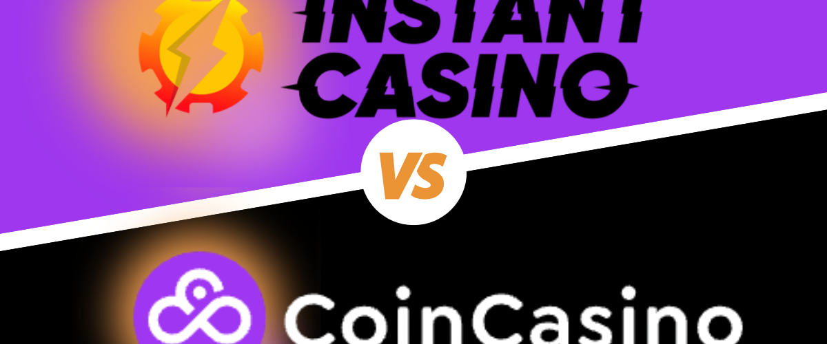 The Top 2 Crypto Casinos Compared: InstantCasino.com vs. CoinCasino.com