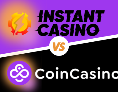 The Top 2 Crypto Casinos Compared: InstantCasino.com vs. CoinCasino.com
