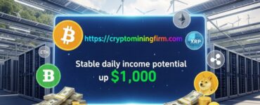 U.S. Inflation Hits 2.9%; CryptoMiningFirm Cloud Mining Offers BTC/XRP Investors Stable Potential High Returns